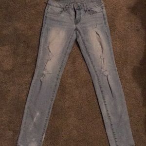 American Eagle ripped jeans